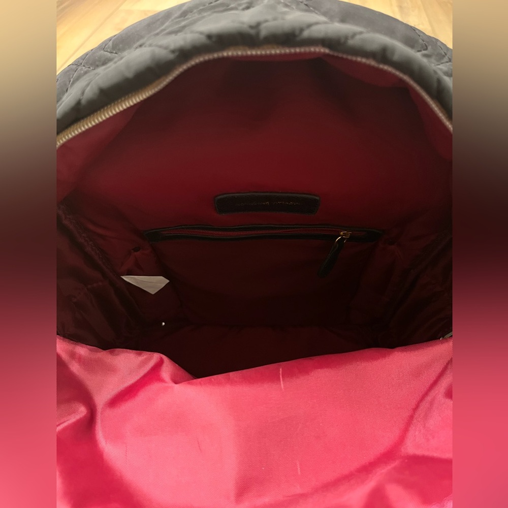 Adrienne Vittadini Black & Gold Backpack - Picture 7 of 8